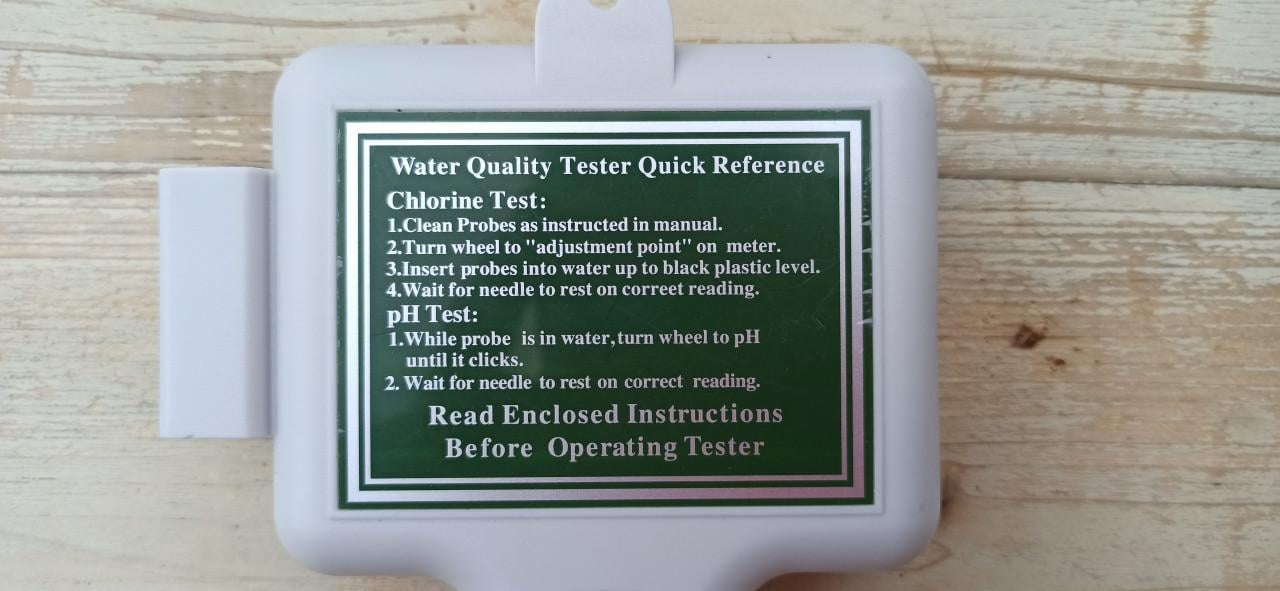 PH en Chloormeter voor zwembad, SPA, enz