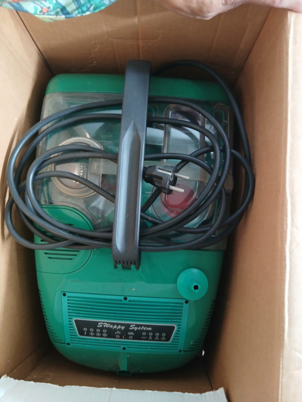Stoom stofzuiger nat droog stofzuiger swappy system professioneel