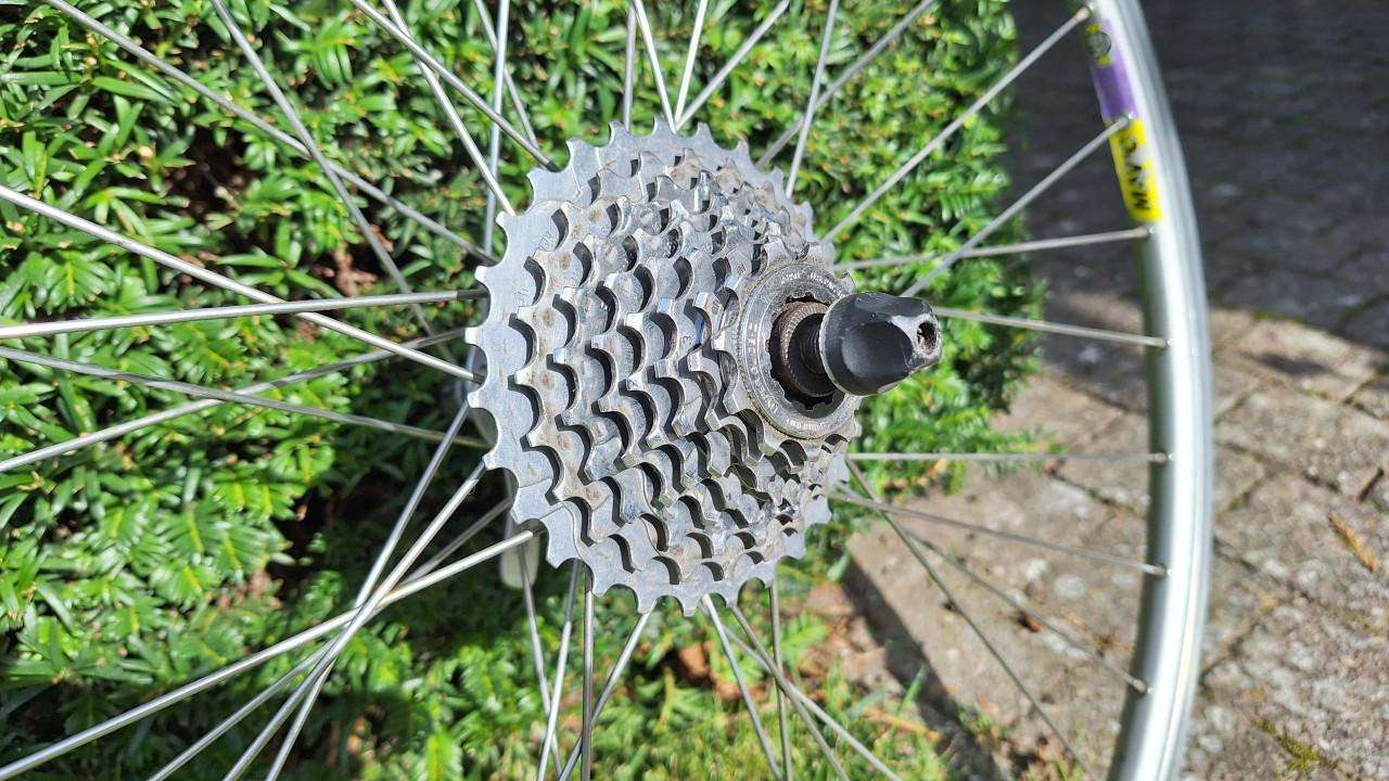 Mountainbike wielen Mavic.