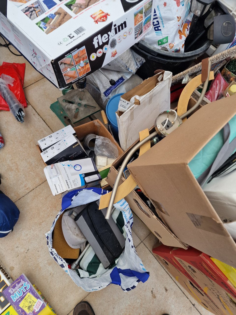 Rommelmarkt/route spullen  alles in 1 keer