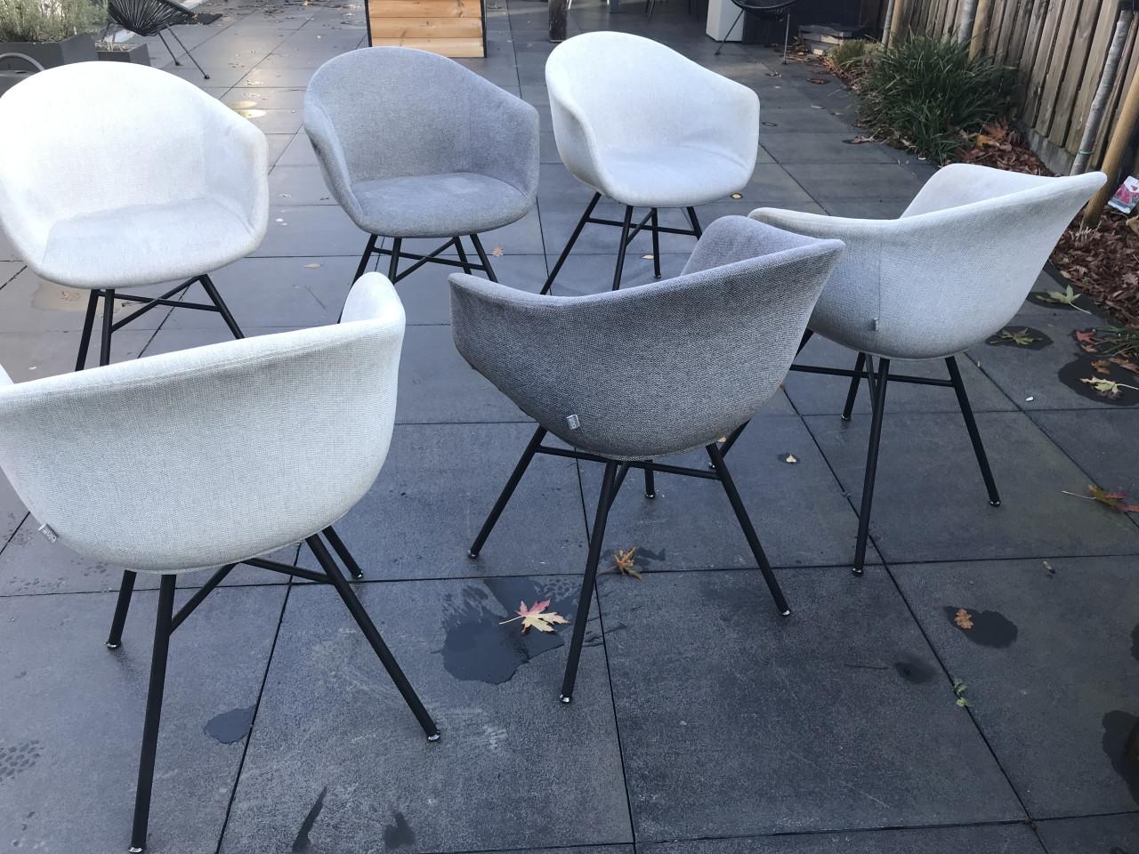 Eetkamerstoelen 6 stuks