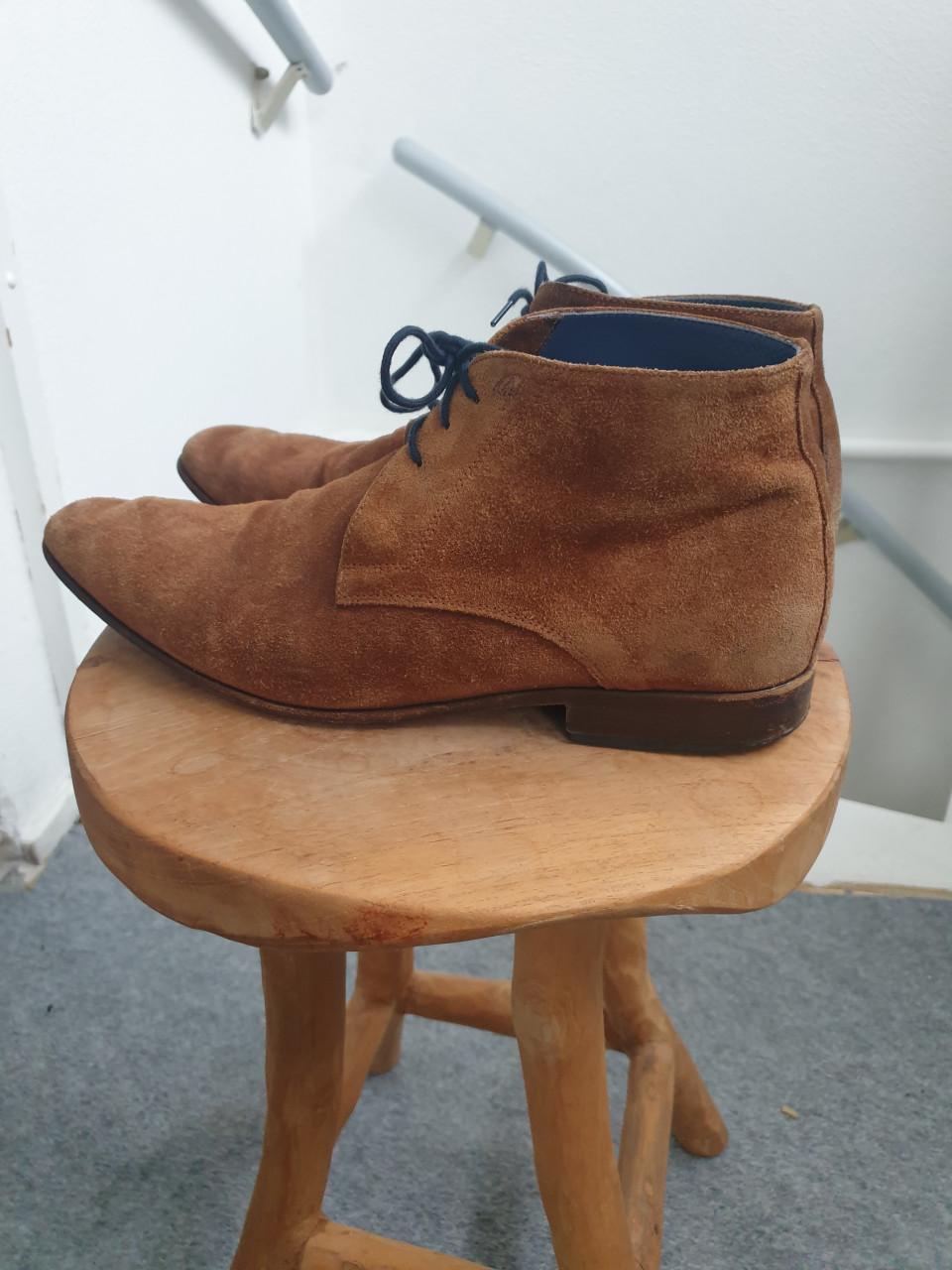 GREVE suede hoge schoen heren 42