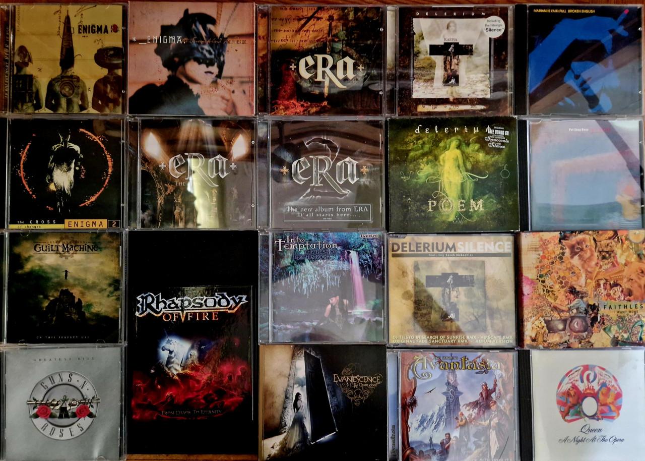 Partij CD's (138 stuks)