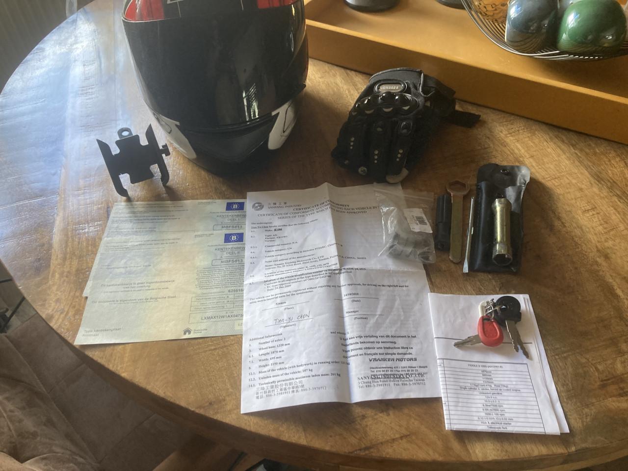 Sym fiddle 125s (motorscooter)