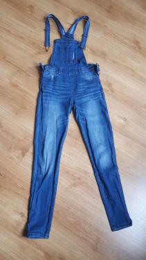 Denim tuinbroek maat 170