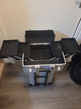 Makeup koffer + brushbelt