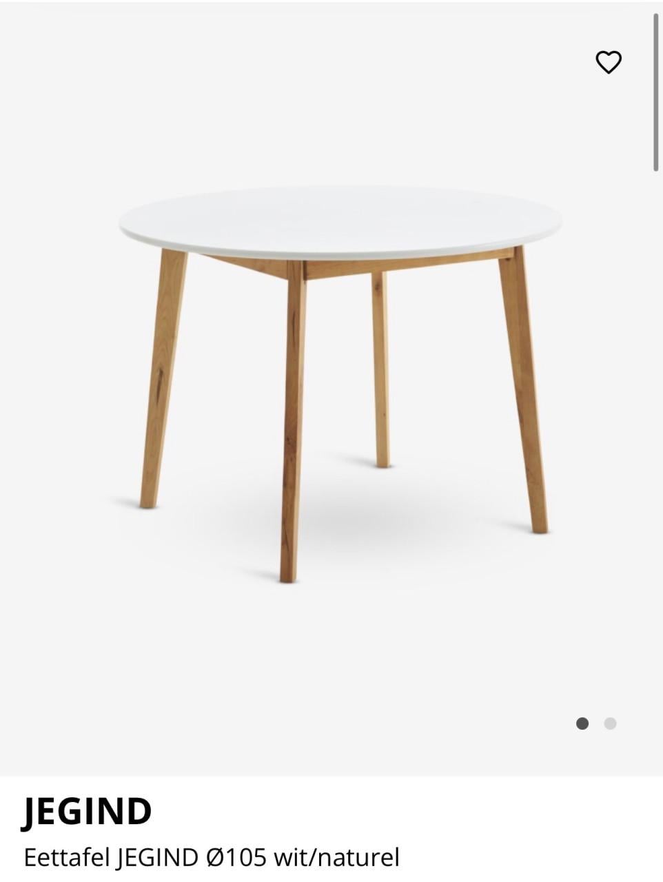 Ronde eettafel