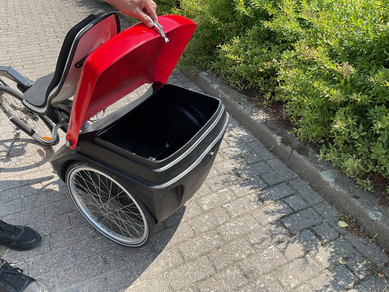 I.g.st.z. Flevobike , trike, ligfiets met 7 versnellingen