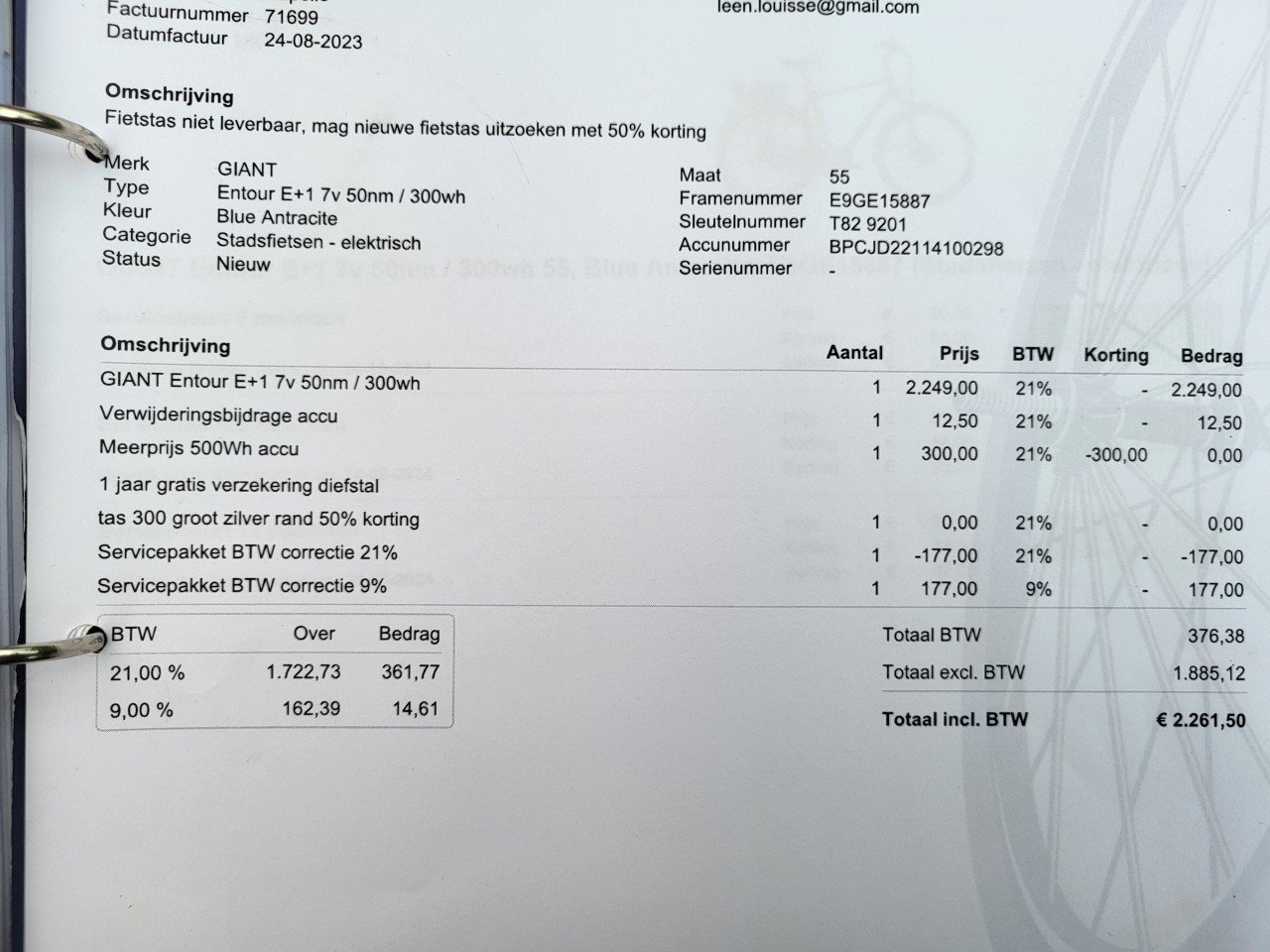 Giant Entour E+ 1  500 Mw z.g.a.n. electrische herenfiets slechts € 1125