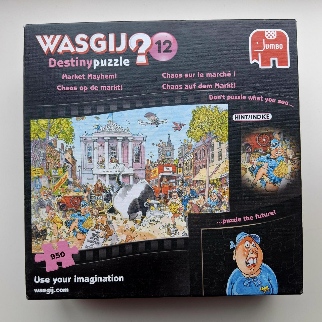 Wasgij 🧩: Chaos op de markt!