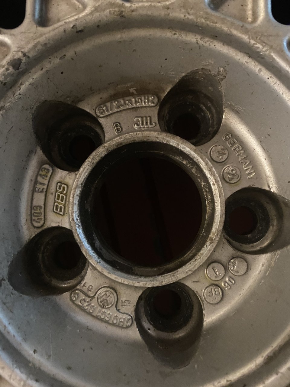 BBS velgen vr6 2 stuks