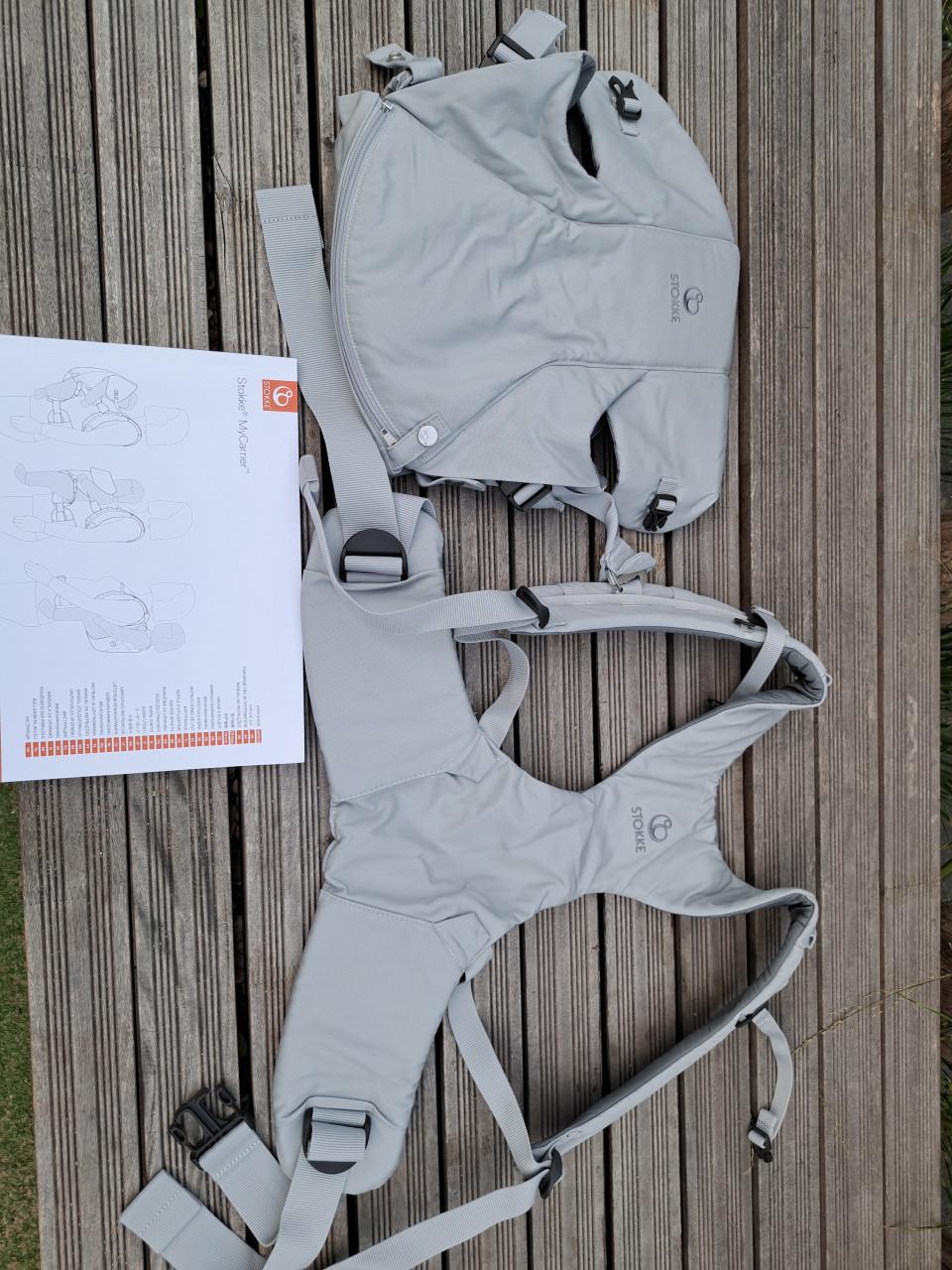 Nieuwe draagzak Stokke
