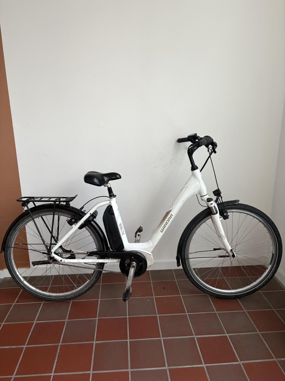Winora s7 Dames elektrische fiets met bosch middenmoter.