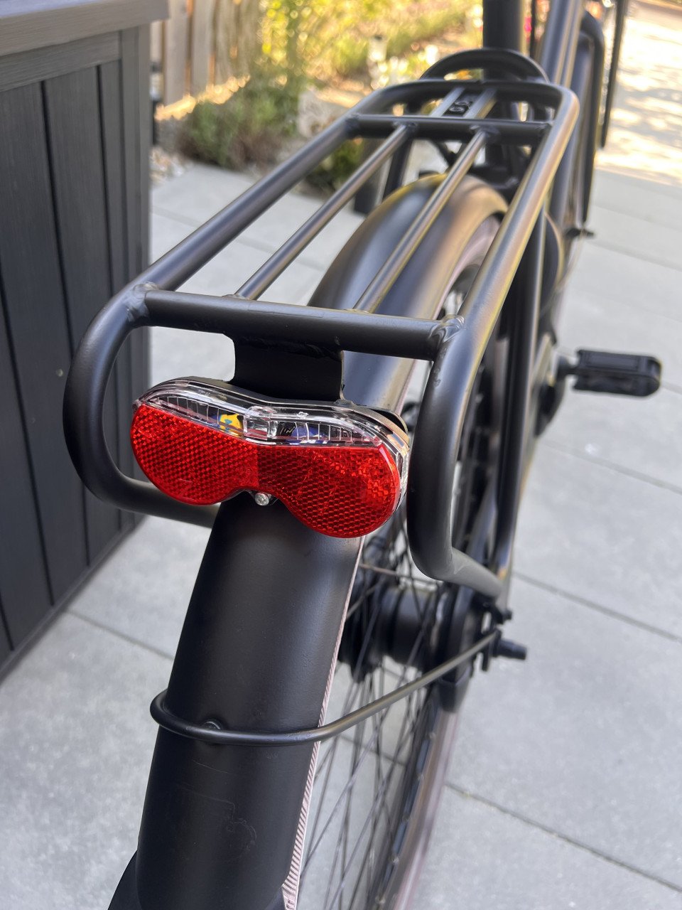 Cortina Urban Transportfiets – Mat Zwart – 7 Versnellingen – Framemaat 57