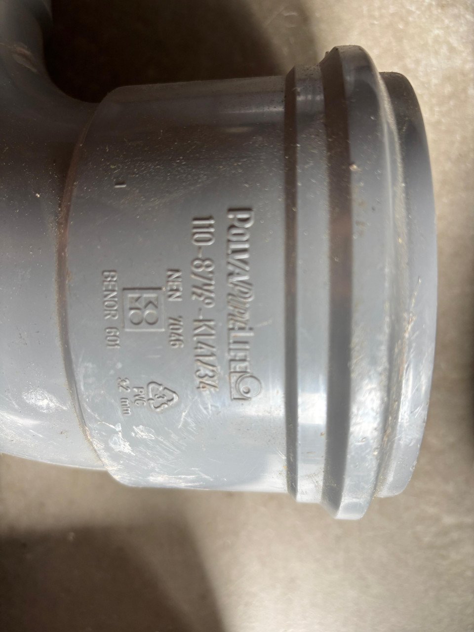 PVC bochten 110mm