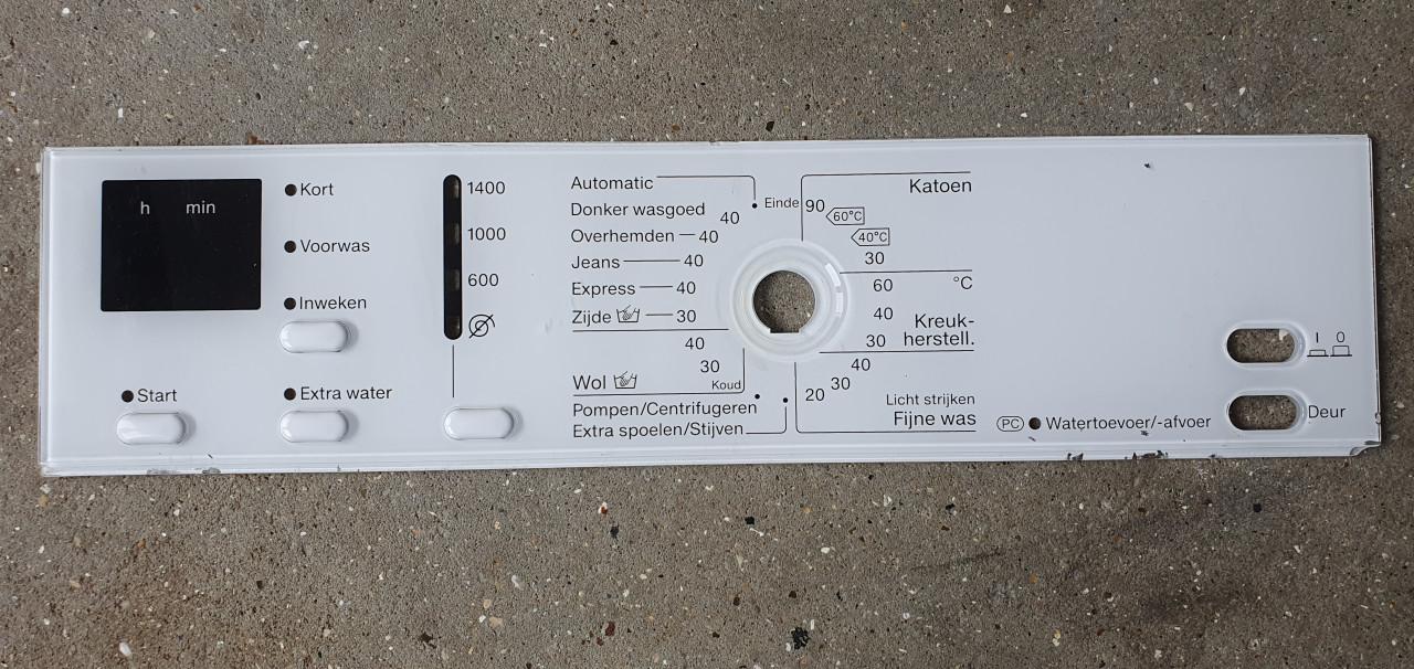 Onderdelen Miele W3164