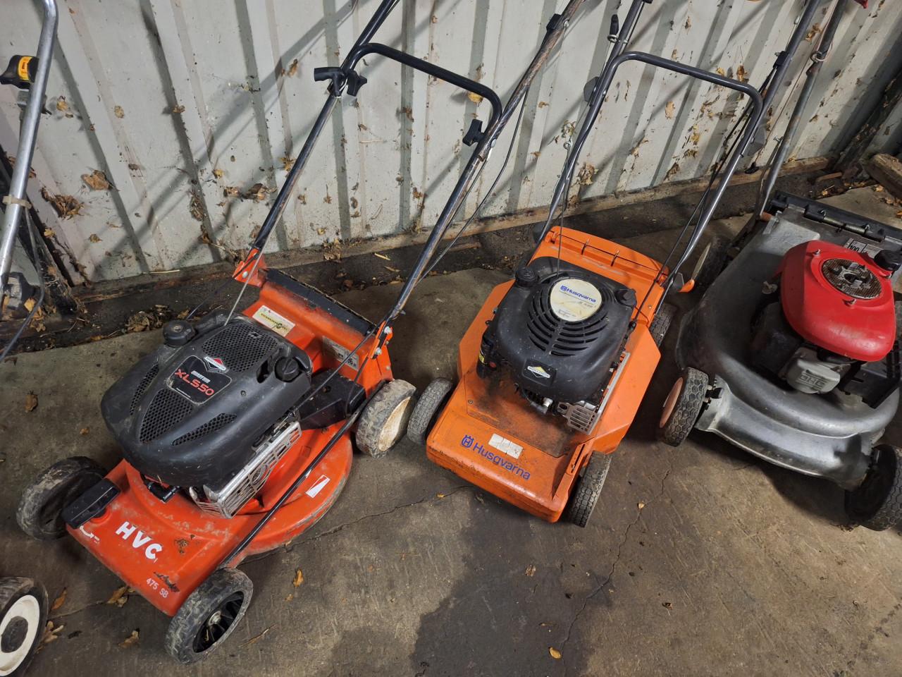 Partij grasmaaiers Honda Husqvarna HVC