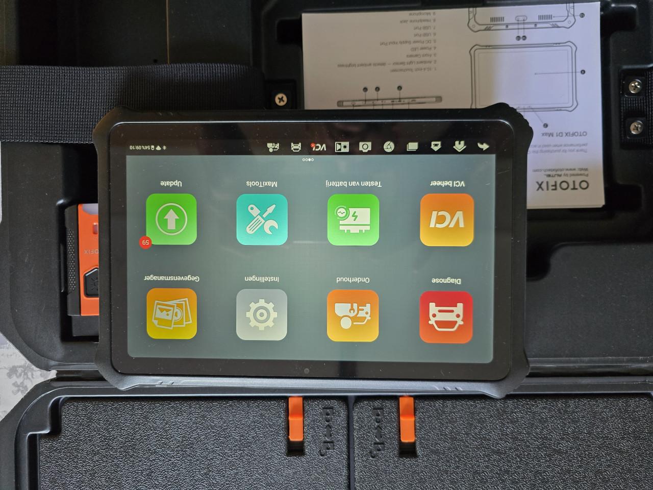 Otofix D1 Max met Autel software nieuwstaat
