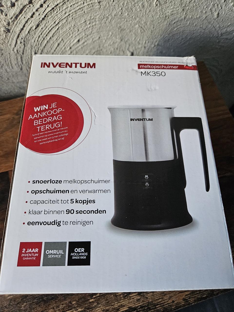 Inventum MK350 Melkopschuimer - Nieuw in doos