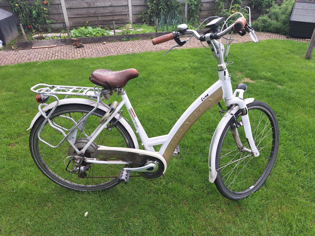 Gratis Sparta ion comfort elektrische fiets met storing