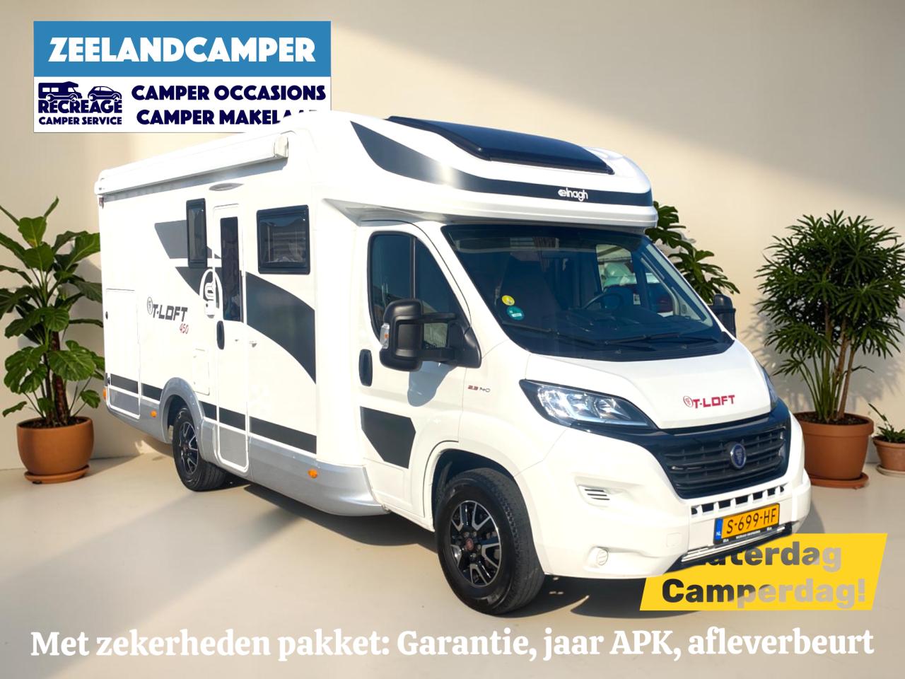 Fiat | Elnagh T-Loft 450 - Prachtige 4 persoons half-integraal camper