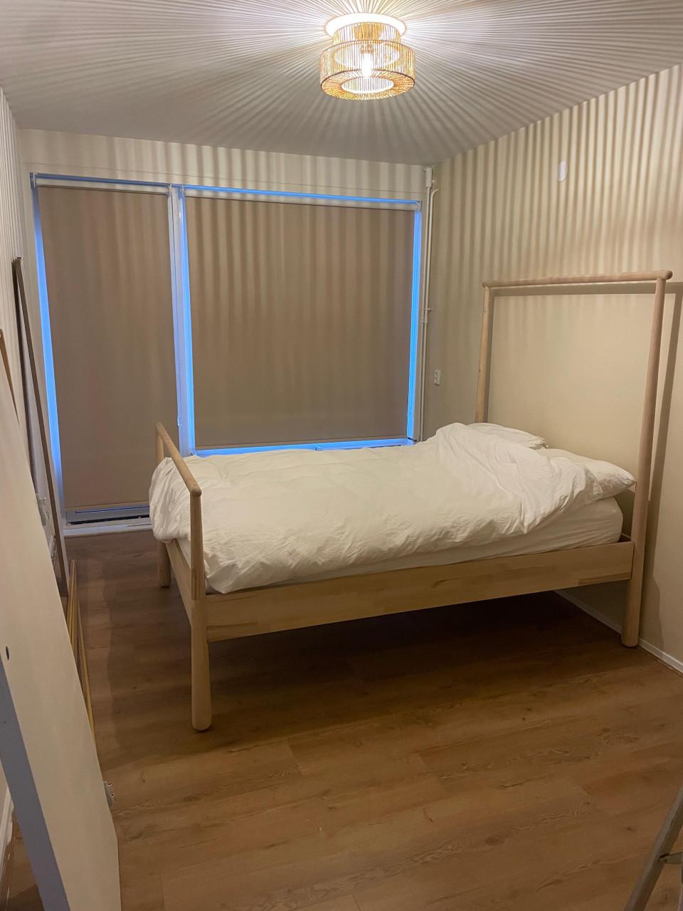 Ikea Gjora bedframe 140x200 - Houten tweepersoonsbed