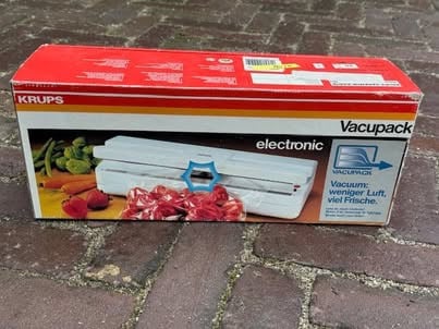 Vacumeer apparaat van krups voor €15,=