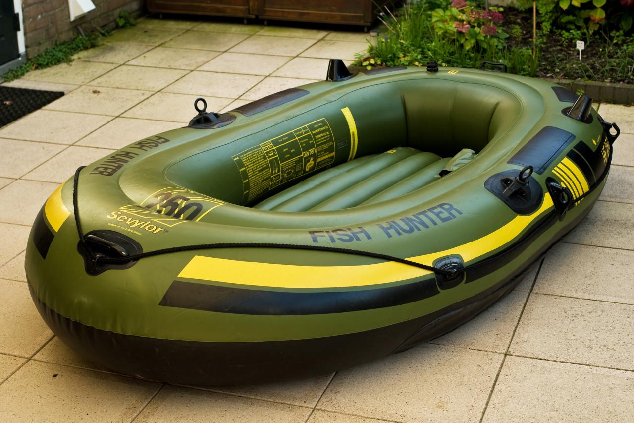 Rubberen Strandboot