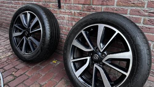 Nissan velgen met GoodYear banden