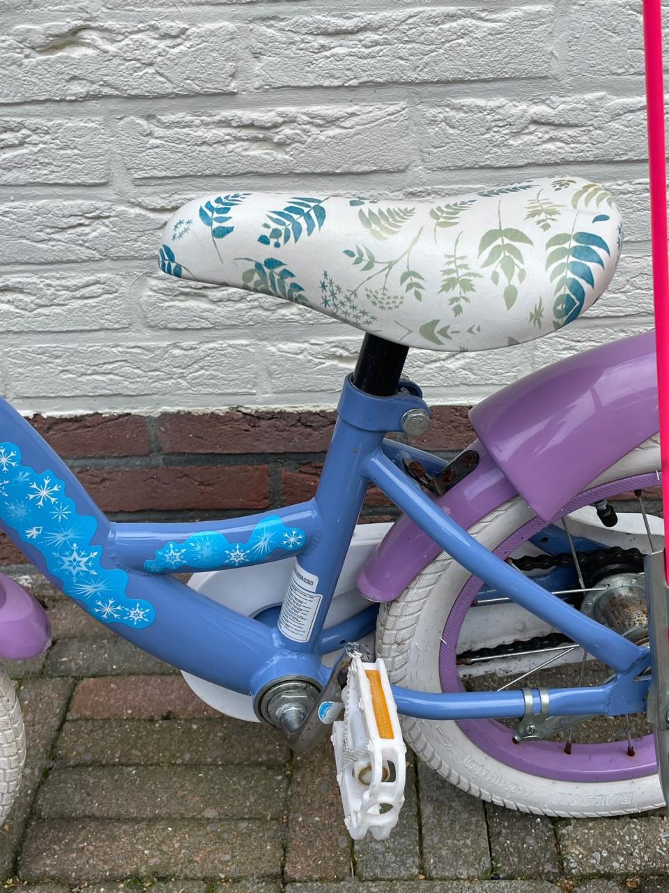 Meisjesfiets Disney Frozen 14 inch