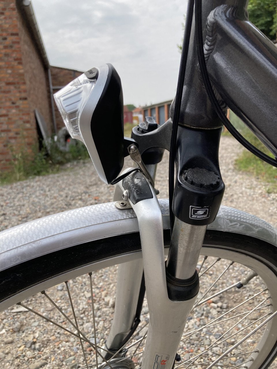 Altra herenfiets met voorvork veringen en 7 versnellingen!!