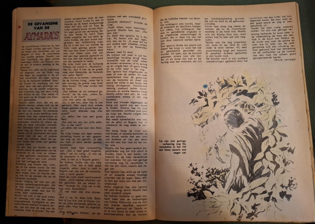 Los stripweekblad Fix & Fox halve jaargang 1963, ingebonden