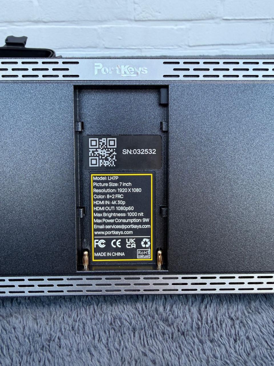 Portkeys LH7P Monitor - Zo goed als nieuw