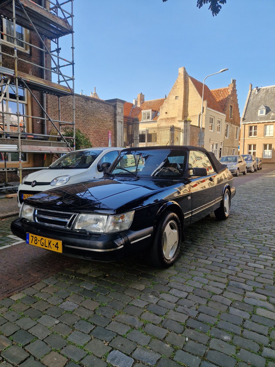 Saab 900 Turbo 2.0 16-valve 1987 Cabrio zwart