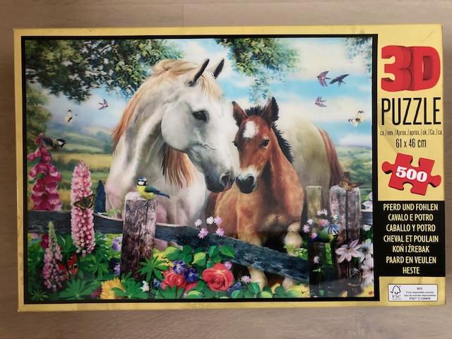 Legpuzzels met 48/96/112/500 en 1000 stukjes.