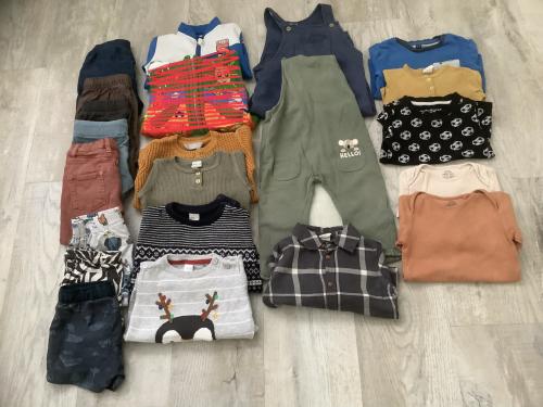 Kledingpakket Jongens maat 86 o.a. Name It, H&M, Zara - 21 stuks