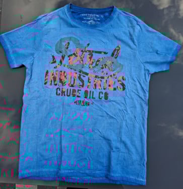 T-shirt Petrol maat 176