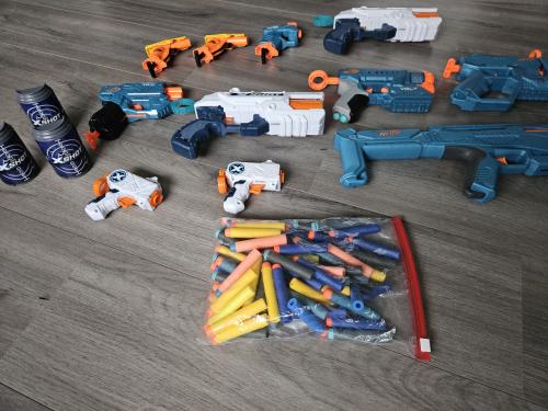 Nerf guns en xshot guns