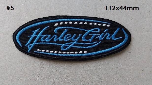 Harley Davidson Opnaai Patches