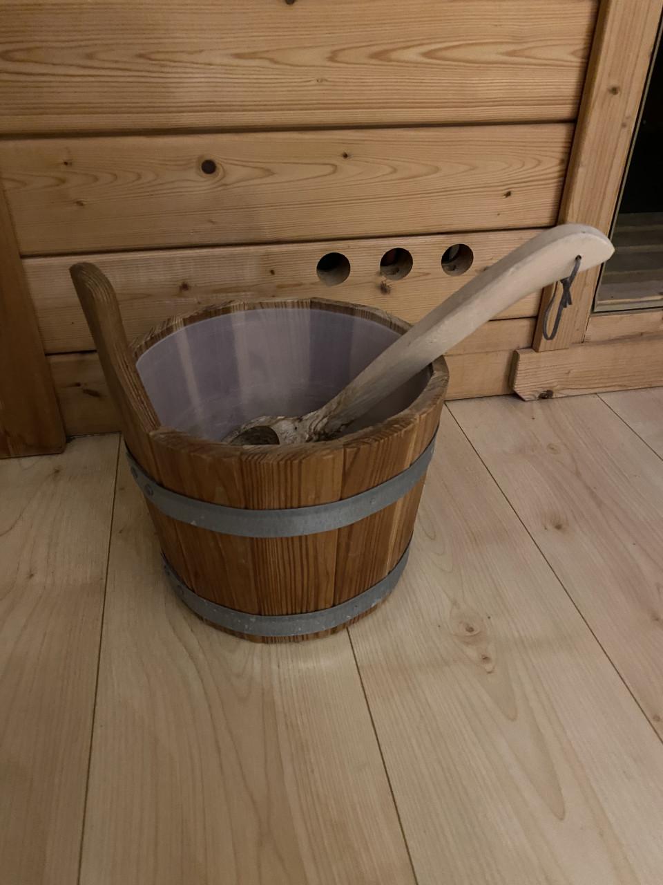 Finse saunacabine 2.00 X 1.50 m