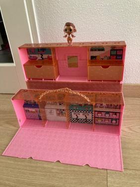 LOL Surprise huis / mini shops / display set origineel met popje