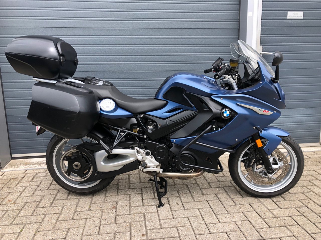 BMW F800GT 2017, A2,  39dkm, ABS/ESA etc. 3 koffers, valbeugel €6750,-