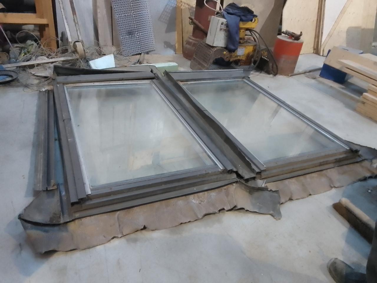 Gecombineerde Velux dakramen ggl 410