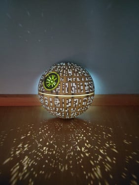 Star wars death star lamp