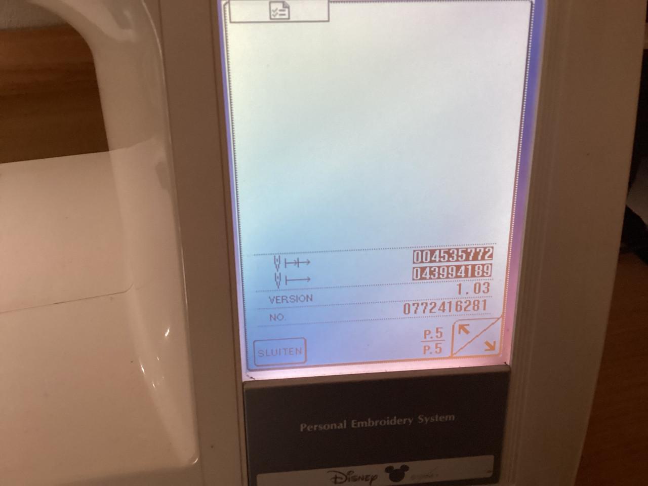 Brother innovis 1500d borduurmachine