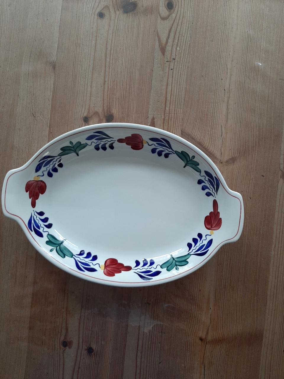 BOERENBONT BOCH - BROOD SEREVEERSCHAAL - DIA 31,5 / 21,5 CM