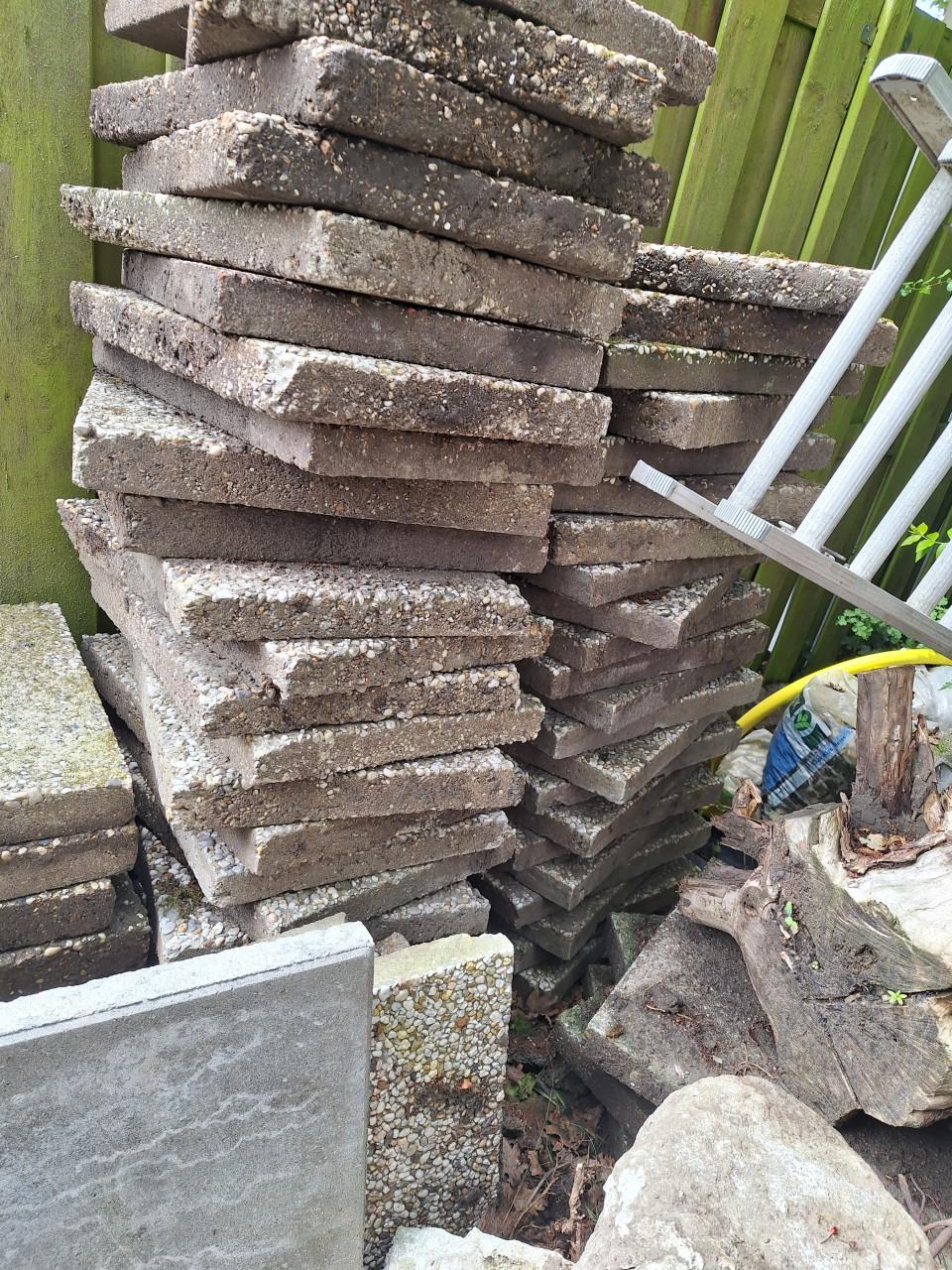 Gratis grindtegels 40x60 en 50x50