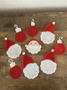 Kerst onderzetters