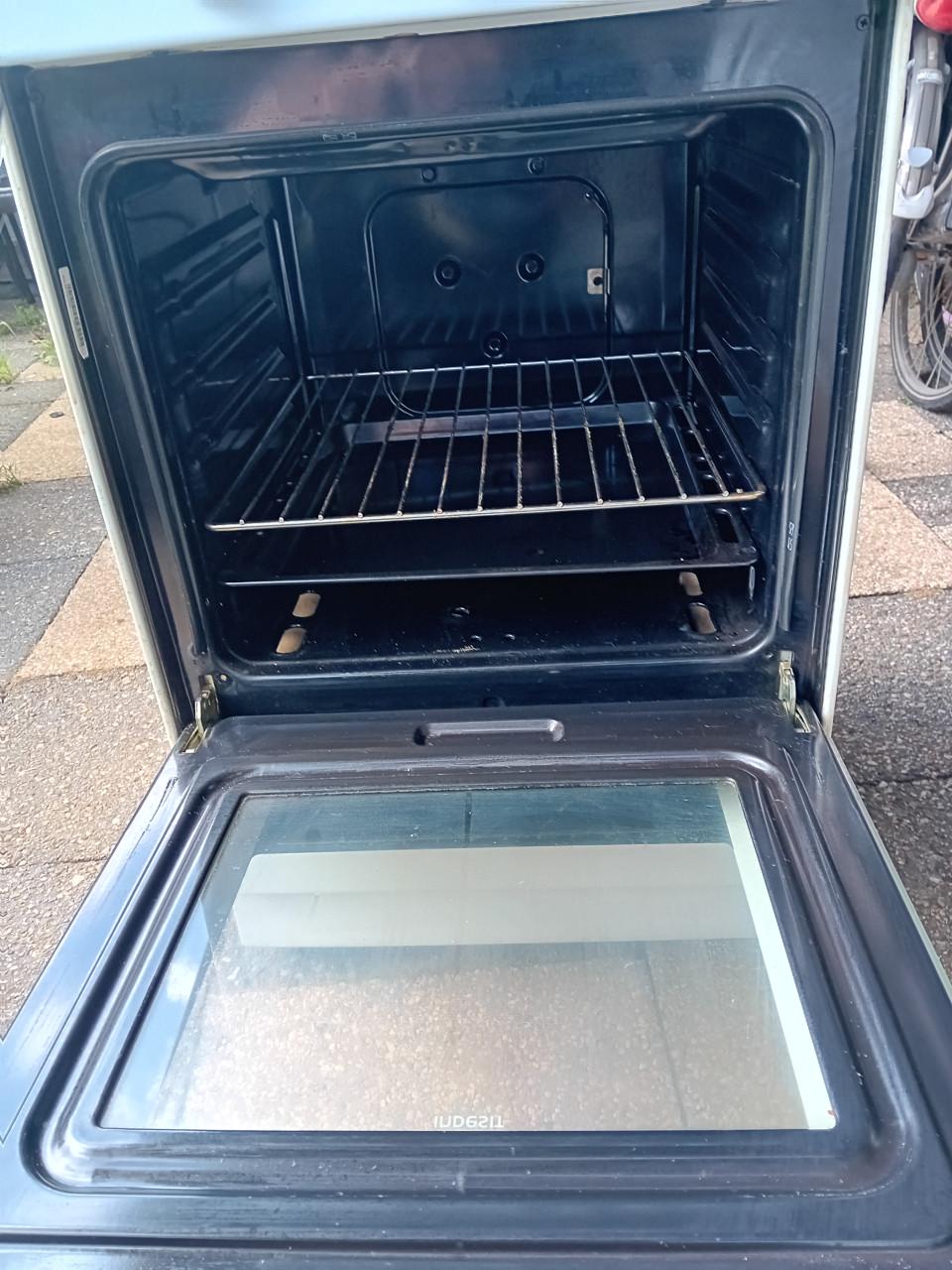 Gasfornuis met elektrische oven