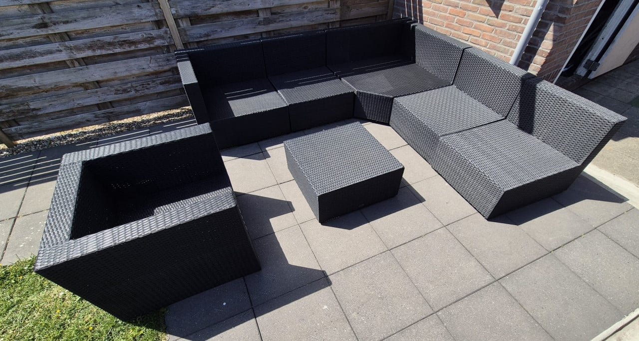 Loungeset 270 x 260 cm (Bezorging mogelijk)